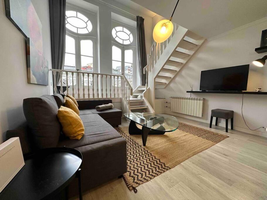 Apartamento En Un Edificio Senorial: Duplex Totalmente Nuevo. Vigo Exterior foto