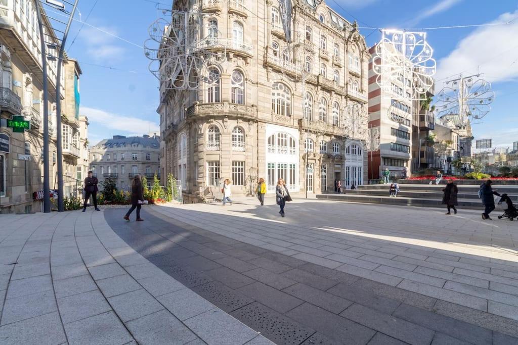 Apartamento En Un Edificio Senorial: Duplex Totalmente Nuevo. Vigo Exterior foto